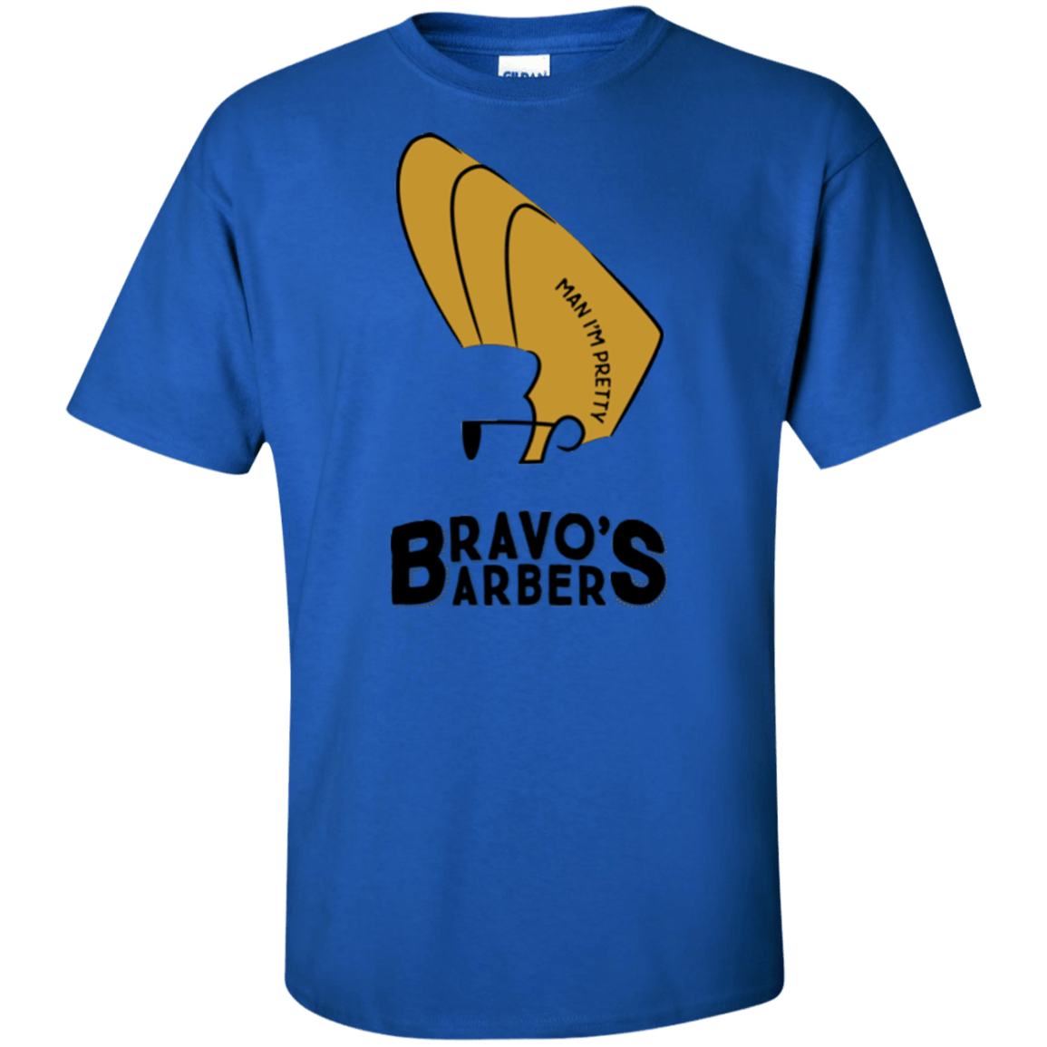 T-Shirts Royal / XLT Bravos Barbers Tall T-Shirt