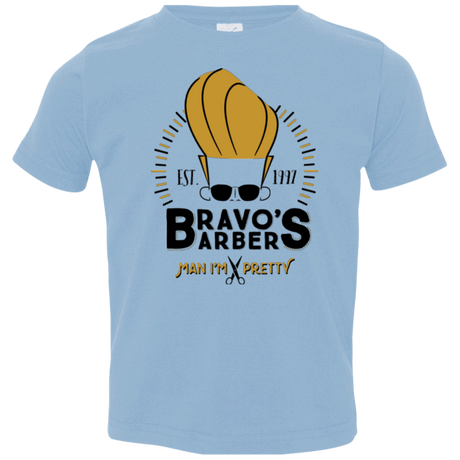 T-Shirts Light Blue / 2T Bravos Barbers Toddler Premium T-Shirt
