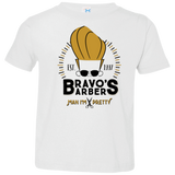 T-Shirts White / 2T Bravos Barbers Toddler Premium T-Shirt