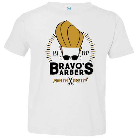 T-Shirts White / 2T Bravos Barbers Toddler Premium T-Shirt