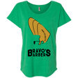 T-Shirts Envy / X-Small Bravos Barbers Triblend Dolman Sleeve