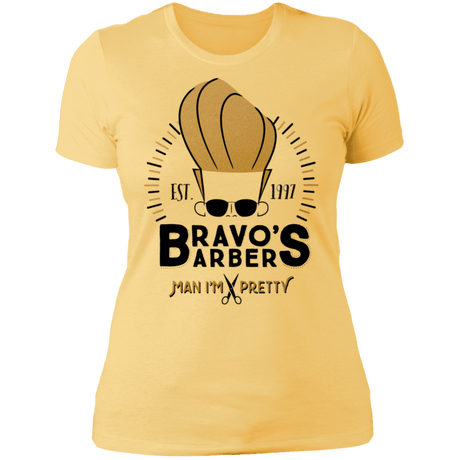 T-Shirts Banana Cream/ / S Bravos Barbers Women's Premium T-Shirt