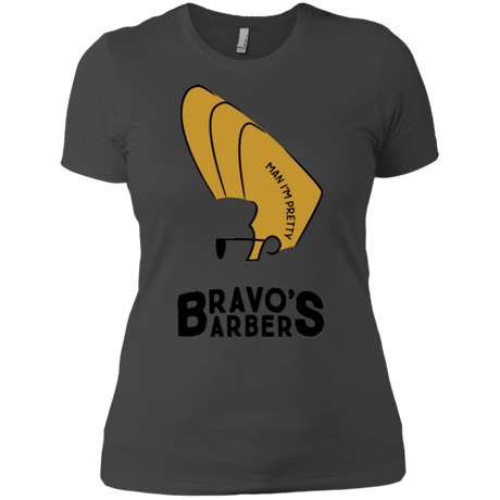 T-Shirts Heavy Metal / X-Small Bravos Barbers Women's Premium T-Shirt