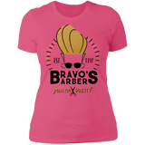 T-Shirts Hot Pink / S Bravos Barbers Women's Premium T-Shirt