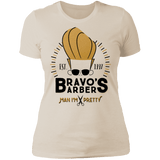 T-Shirts Ivory/ / S Bravos Barbers Women's Premium T-Shirt