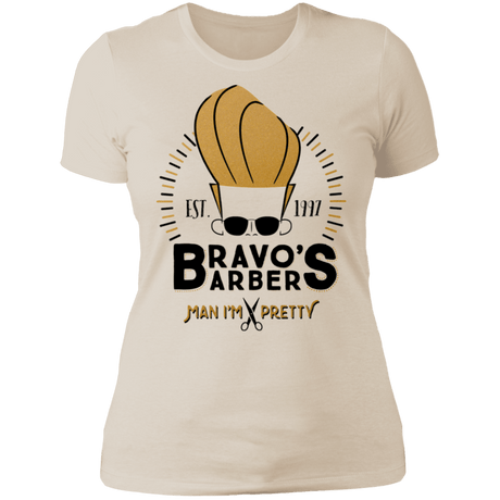 T-Shirts Ivory/ / S Bravos Barbers Women's Premium T-Shirt