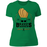 T-Shirts Kelly Green / S Bravos Barbers Women's Premium T-Shirt