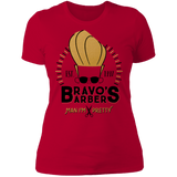 T-Shirts Red / S Bravos Barbers Women's Premium T-Shirt