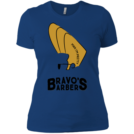 T-Shirts Royal / X-Small Bravos Barbers Women's Premium T-Shirt