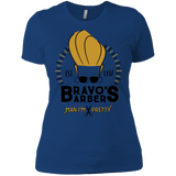 T-Shirts Royal / X-Small Bravos Barbers Women's Premium T-Shirt