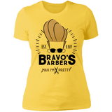 T-Shirts Vibrant Yellow / S Bravos Barbers Women's Premium T-Shirt