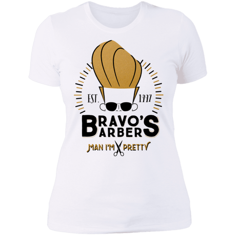 T-Shirts White / S Bravos Barbers Women's Premium T-Shirt
