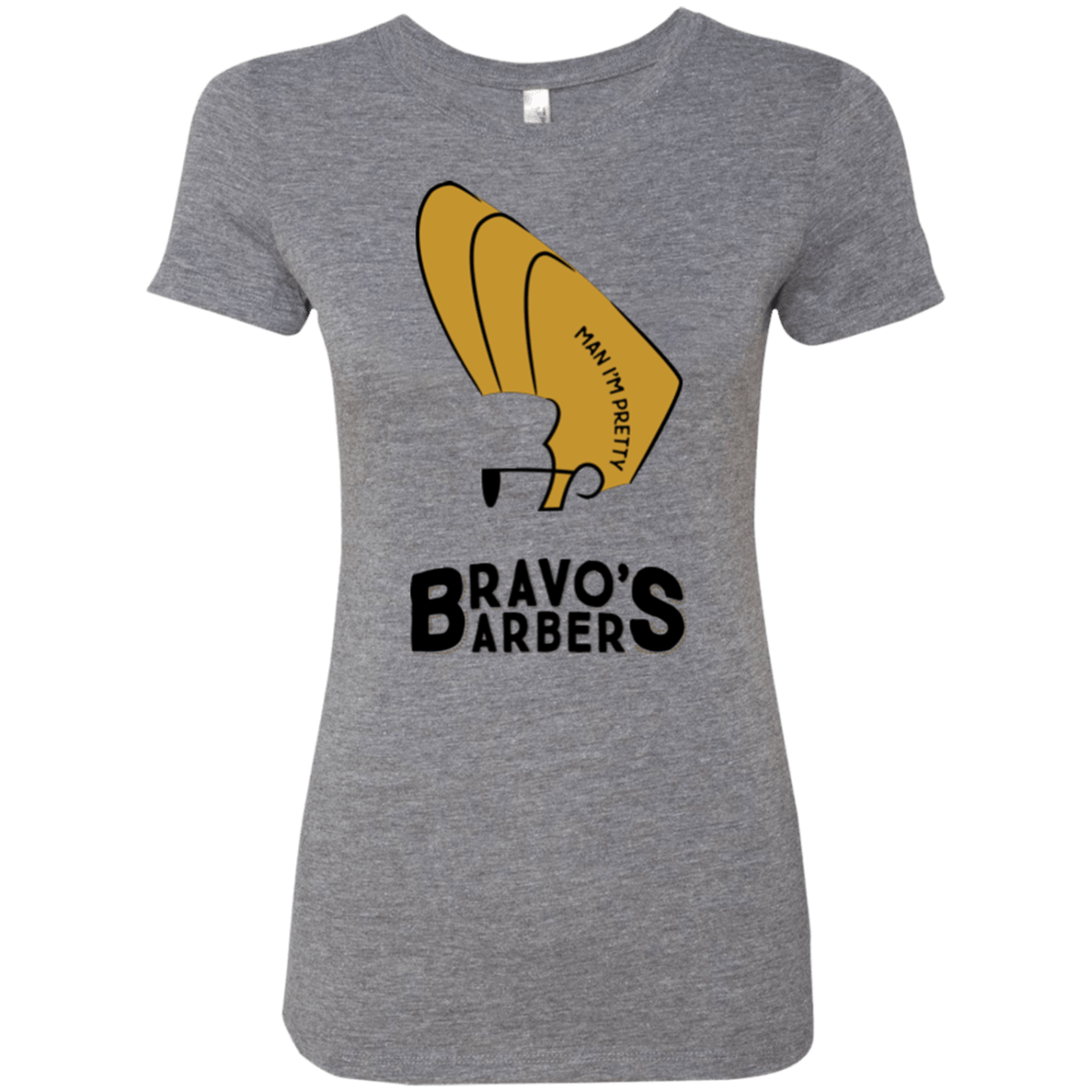 T-Shirts Premium Heather / S Bravos Barbers Women's Triblend T-Shirt