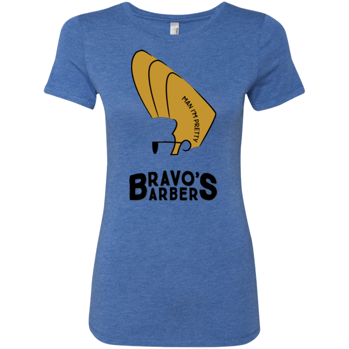 T-Shirts Vintage Royal / S Bravos Barbers Women's Triblend T-Shirt