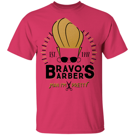 T-Shirts Heliconia / YXS Bravos Barbers Youth T-Shirt