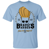 T-Shirts Light Blue / YXS Bravos Barbers Youth T-Shirt