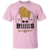 T-Shirts Light Pink / YXS Bravos Barbers Youth T-Shirt