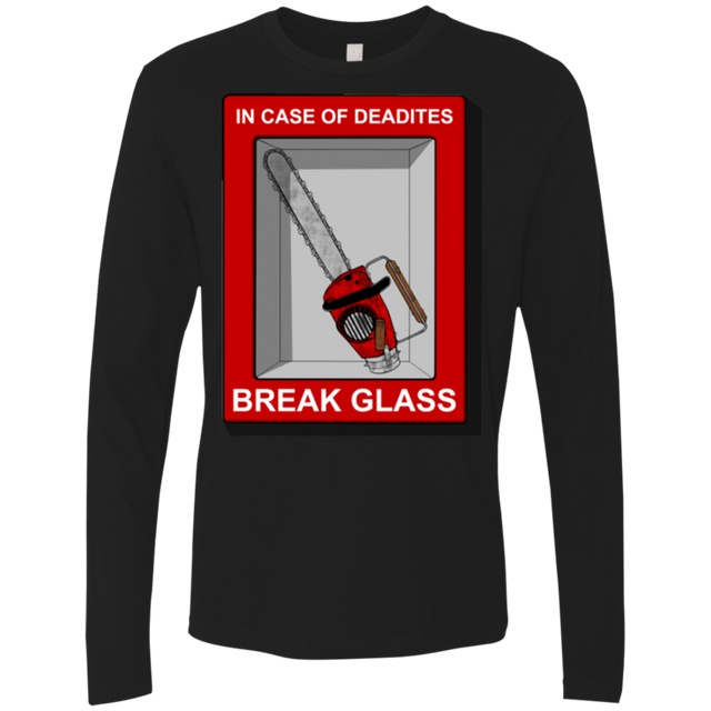 T-Shirts Black / Small Break Glass Men's Premium Long Sleeve