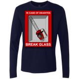 T-Shirts Midnight Navy / Small Break Glass Men's Premium Long Sleeve