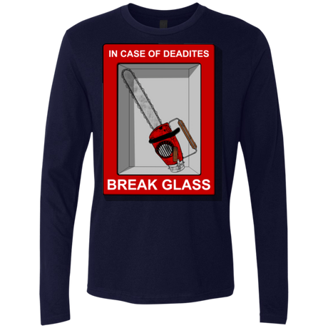 T-Shirts Midnight Navy / Small Break Glass Men's Premium Long Sleeve