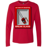 T-Shirts Red / Small Break Glass Men's Premium Long Sleeve