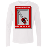 T-Shirts White / Small Break Glass Men's Premium Long Sleeve
