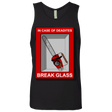 T-Shirts Black / Small Break Glass Men's Premium Tank Top