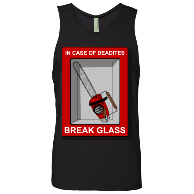 T-Shirts Black / Small Break Glass Men's Premium Tank Top