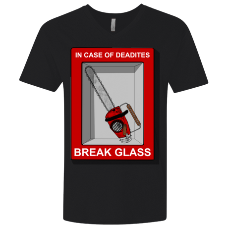 T-Shirts Black / X-Small Break Glass Men's Premium V-Neck