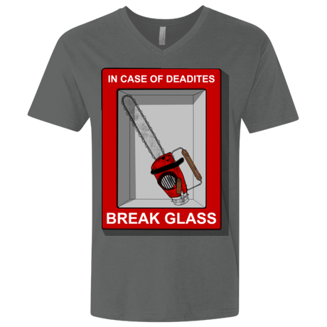 T-Shirts Heavy Metal / X-Small Break Glass Men's Premium V-Neck