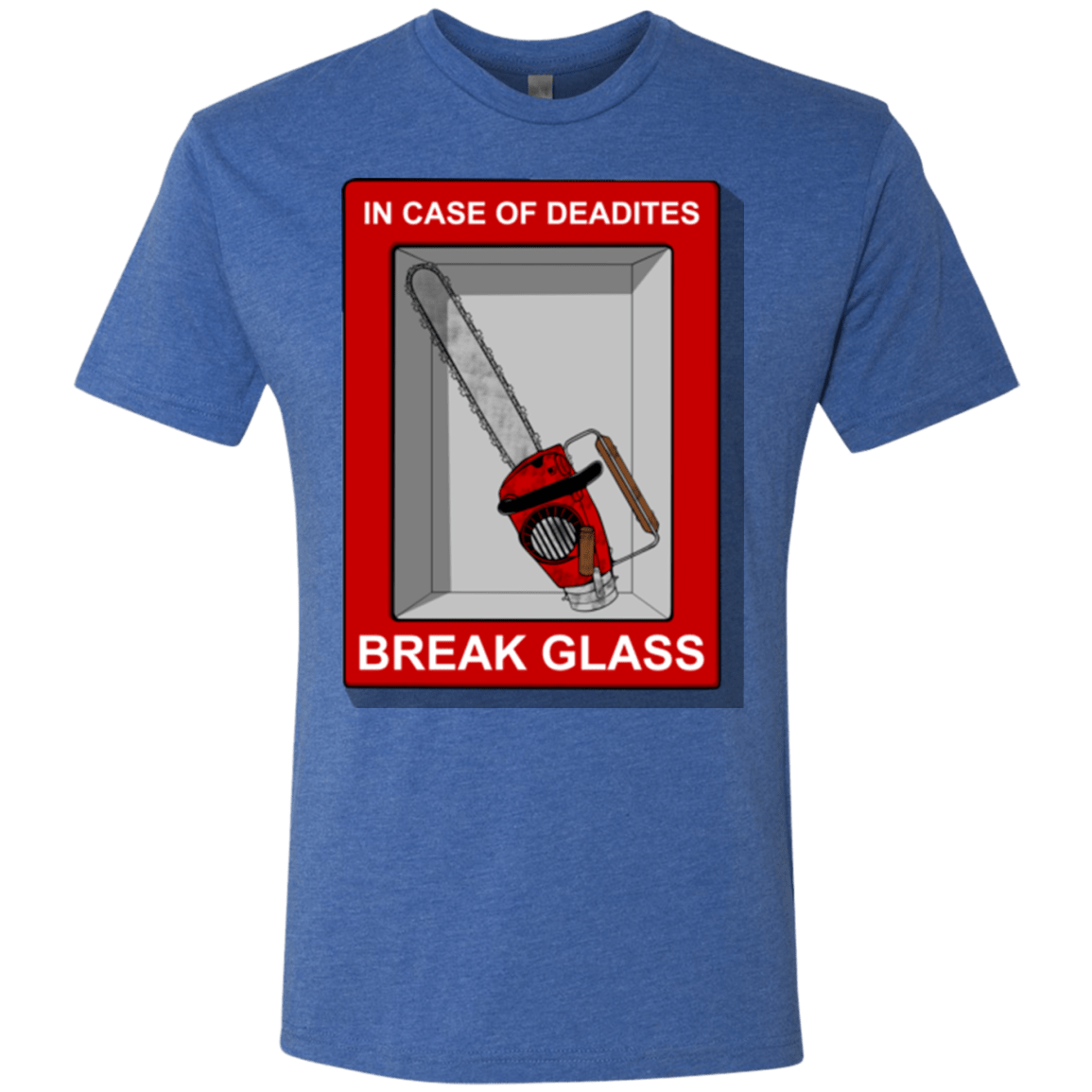 T-Shirts Vintage Royal / Small Break Glass Men's Triblend T-Shirt