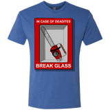 T-Shirts Vintage Royal / Small Break Glass Men's Triblend T-Shirt