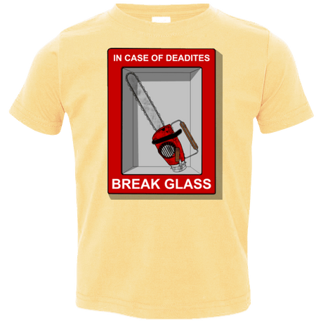 T-Shirts Butter / 2T Break Glass Toddler Premium T-Shirt
