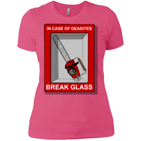 T-Shirts Hot Pink / X-Small Break Glass Women's Premium T-Shirt