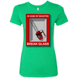 T-Shirts Envy / Small Break Glass Women's Triblend T-Shirt