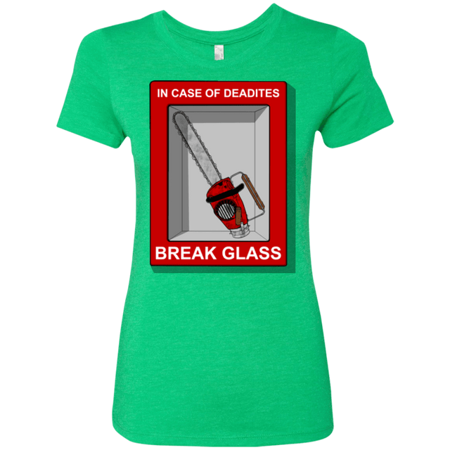 T-Shirts Envy / Small Break Glass Women's Triblend T-Shirt