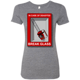 T-Shirts Premium Heather / Small Break Glass Women's Triblend T-Shirt