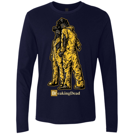 T-Shirts Midnight Navy / Small BREAKING DEAD Men's Premium Long Sleeve