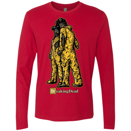 T-Shirts Red / Small BREAKING DEAD Men's Premium Long Sleeve
