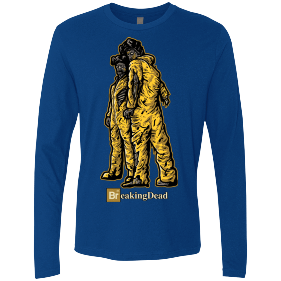 T-Shirts Royal / Small BREAKING DEAD Men's Premium Long Sleeve