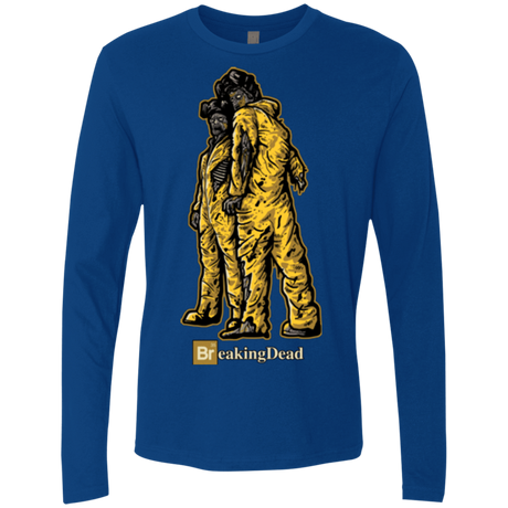 T-Shirts Royal / Small BREAKING DEAD Men's Premium Long Sleeve