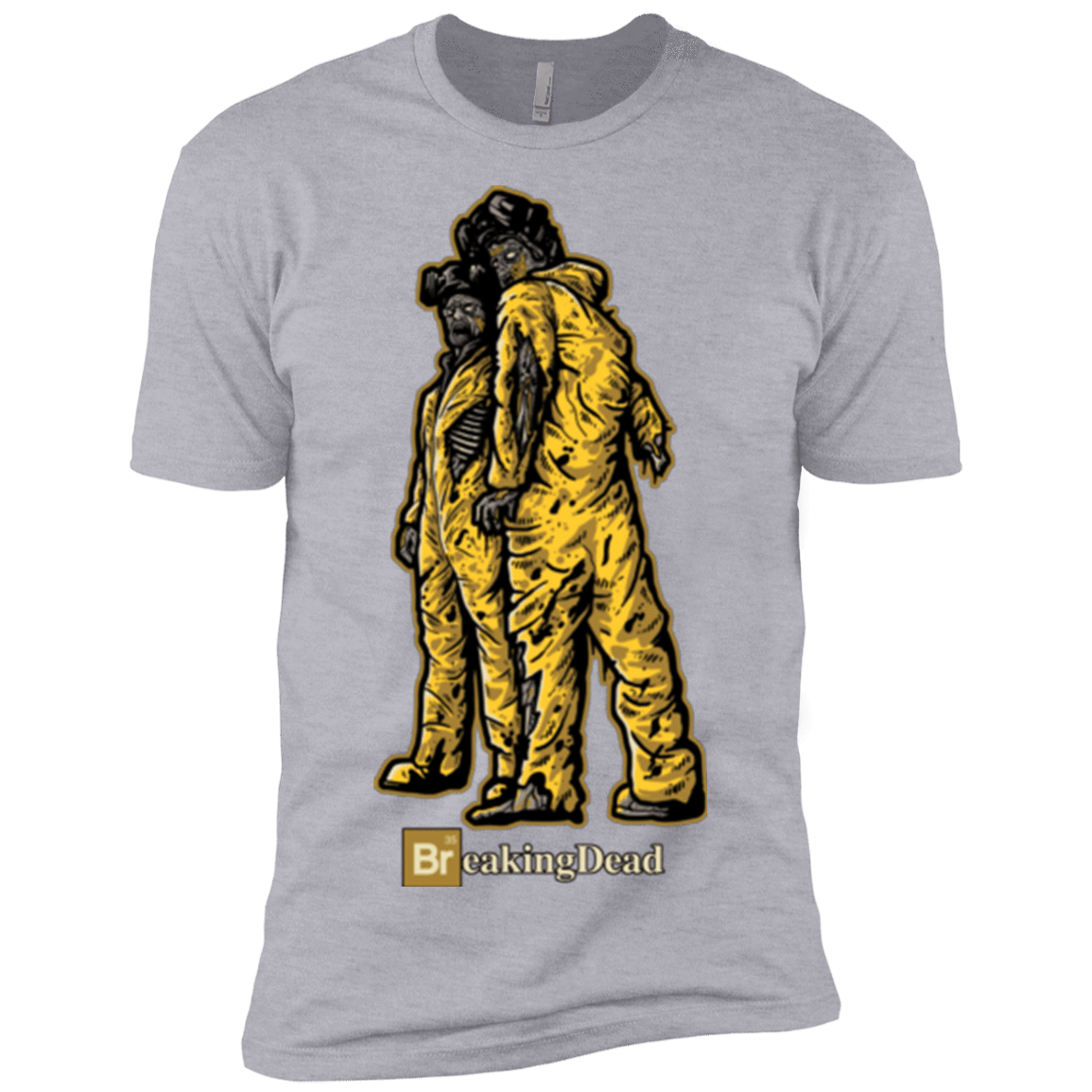 T-Shirts Heather Grey / X-Small BREAKING DEAD Men's Premium T-Shirt