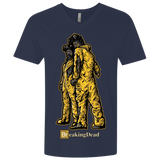 T-Shirts Midnight Navy / X-Small BREAKING DEAD Men's Premium V-Neck