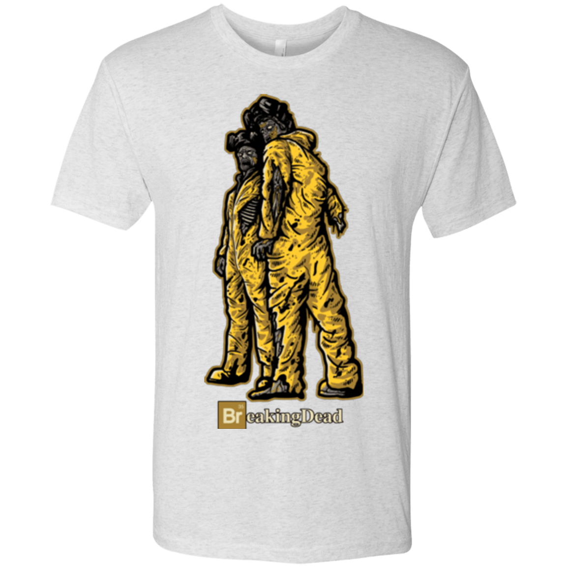 T-Shirts Heather White / Small BREAKING DEAD Men's Triblend T-Shirt