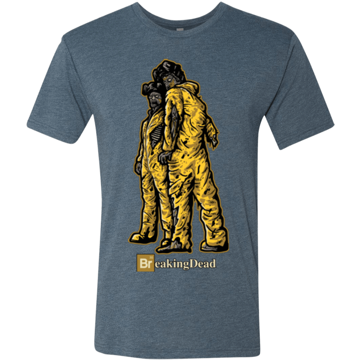 T-Shirts Indigo / Small BREAKING DEAD Men's Triblend T-Shirt