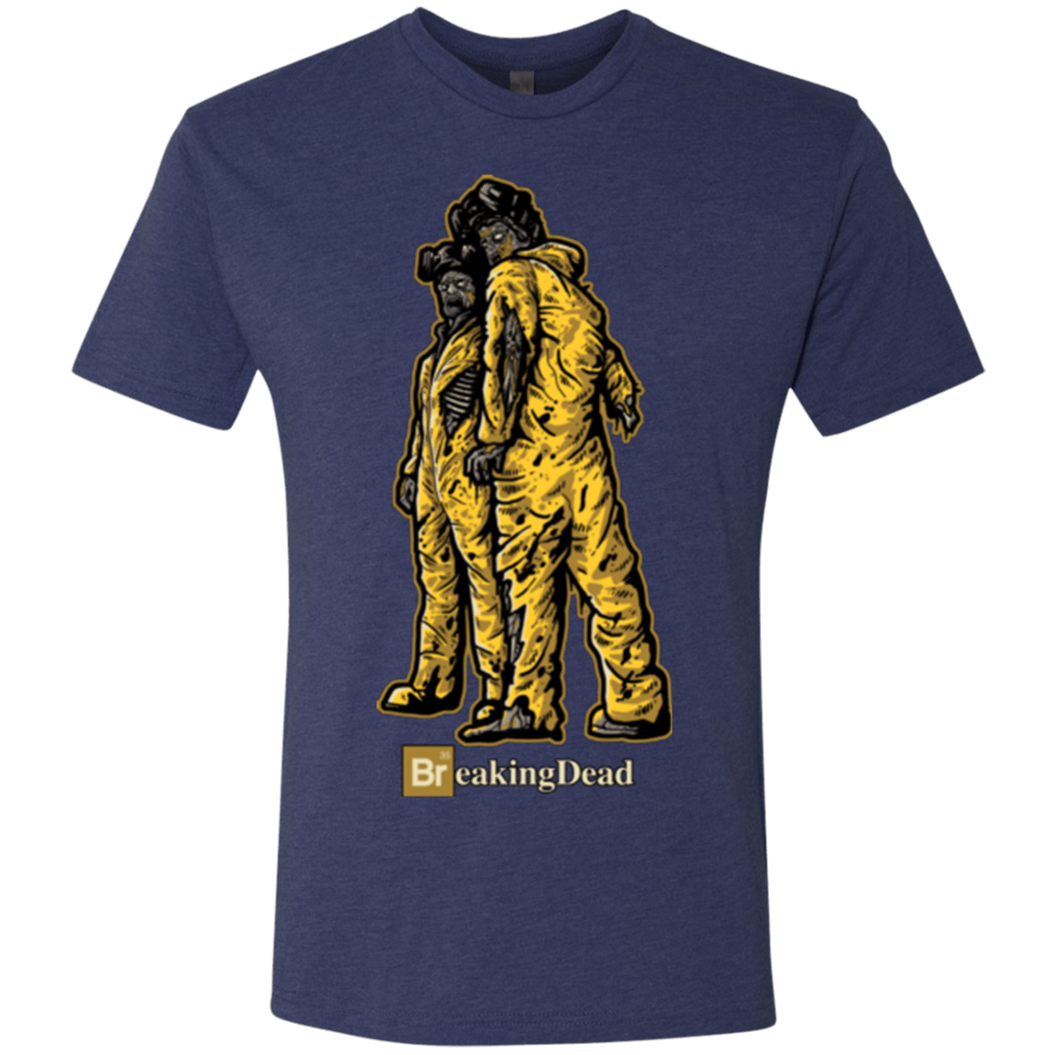 T-Shirts Vintage Navy / Small BREAKING DEAD Men's Triblend T-Shirt