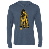 T-Shirts Indigo / X-Small BREAKING DEAD Triblend Long Sleeve Hoodie Tee