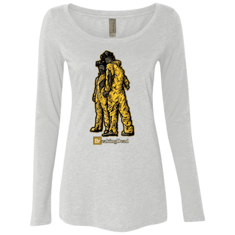 T-Shirts Heather White / Small BREAKING DEAD Women's Triblend Long Sleeve Shirt