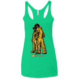 T-Shirts Envy / X-Small BREAKING DEAD Women's Triblend Racerback Tank