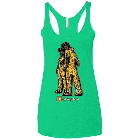 T-Shirts Envy / X-Small BREAKING DEAD Women's Triblend Racerback Tank